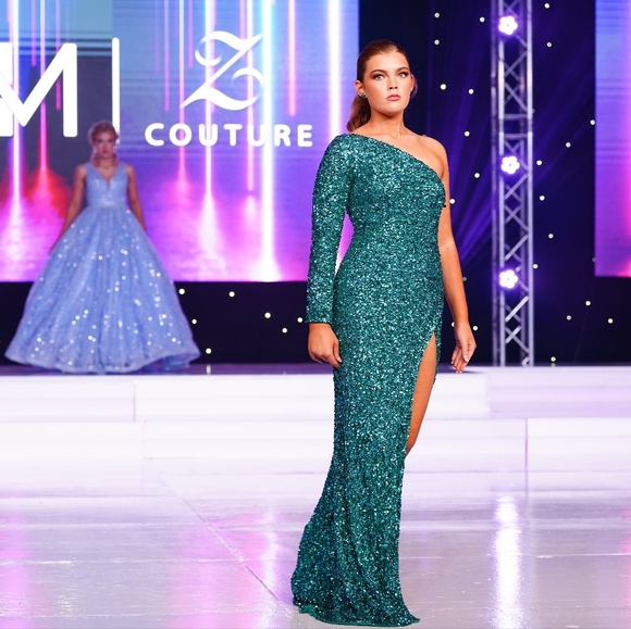 Sequin sherri hill - Picture 3 of 4